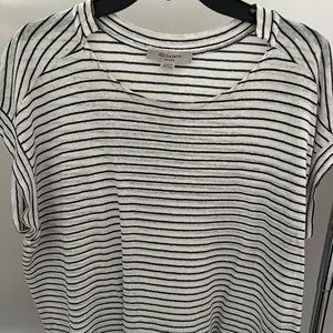Allsaints Linen Blend Top